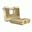 Imagen de Candado de bronce horizontal 80 mm YALE