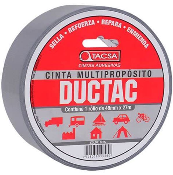 Picture of Cinta multiuso gris 9m 0.21mm DUCTAC