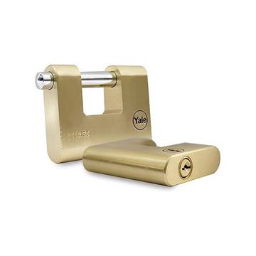 Imagen de Candado bronce horizontal 50mm YALE