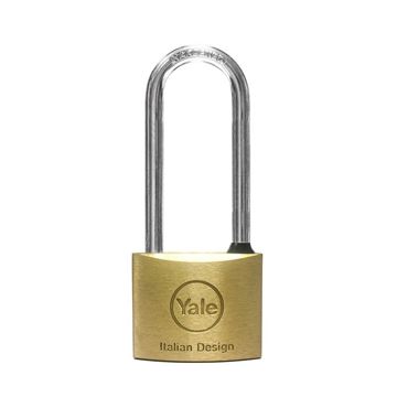 Imagen de Candado aro largo bronce 40mm YALE